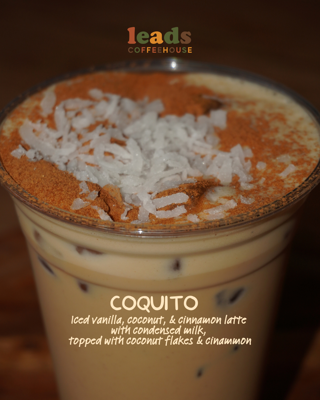 Leads Coffeehouse seasonal special