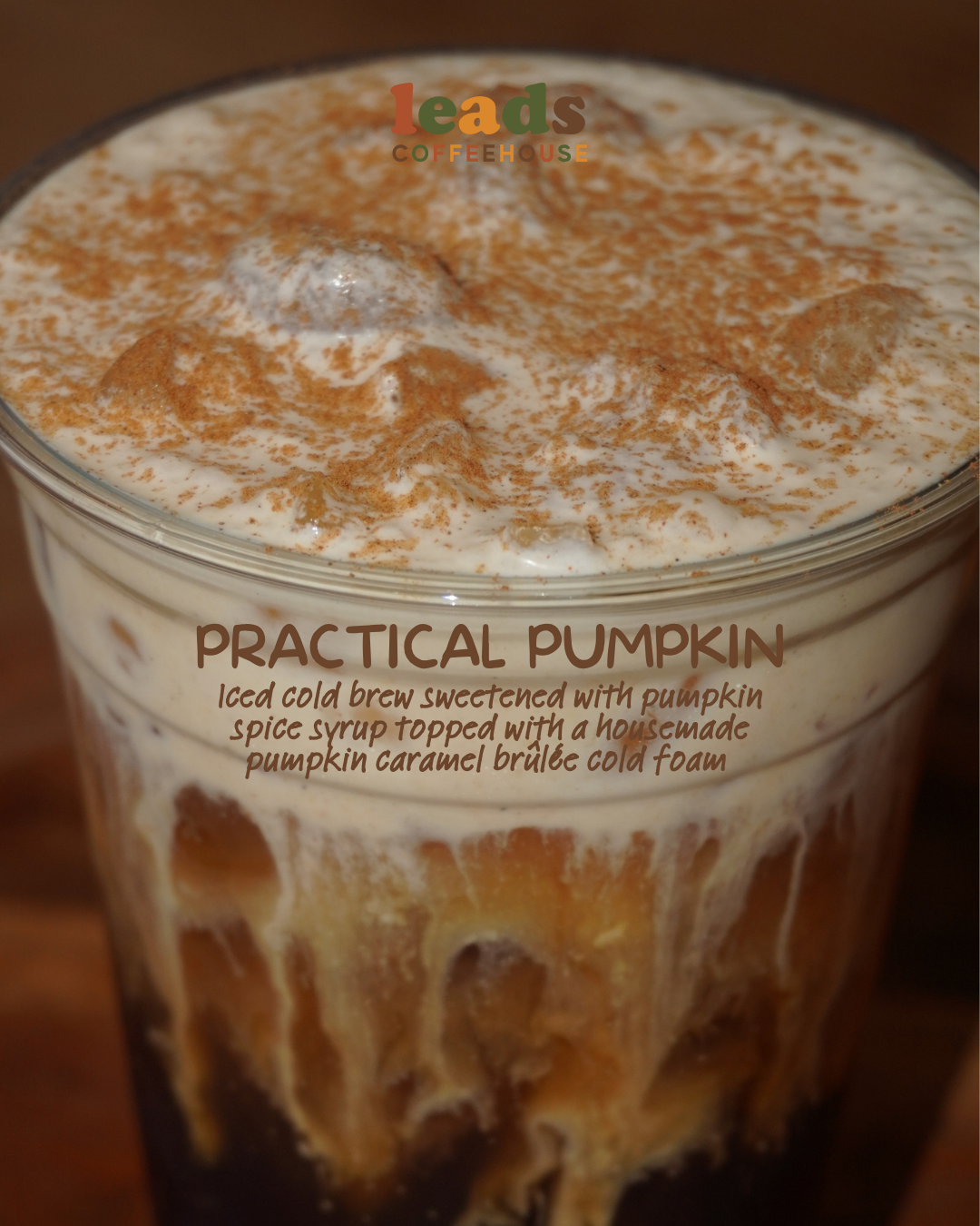 Leads Coffeehouse seasonal special